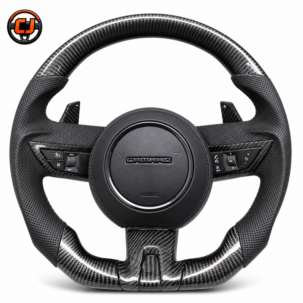 Racing Steering Wheel for Camaro

OEM Style Camaro Steering Wheel

OEM controls steering wheel

OEM Controls Camaro Steering Wheel

gloss carbon fiber

Custom Chevrolet Camaro Steering Wheel

Chevrolet Camaro Custom Carbon Fiber Wheel

Chevrolet Camaro 6th Gen Steering Wheel

Chevrolet Camaro

Carbon Fiber Interior Upgrade Camaro

Carbon Fiber Camaro Steering Wheel

Camaro ZL1 Carbon Fiber Steering Wheel

Camaro ZL1

Camaro Steering Wheel White Stripe

Camaro SS 6th Gen Steering Wheel

Camaro SS

Camaro Per