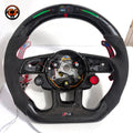 Carbon Fiber Audi Steering Wheel for A1 A3 A4 A5 A6 A7 C6 C7 S3 S4 S5 S7 Q3 Q5 Q7 SQ5 RS RS3 RS5 RS6 B8 B9 8P 8V R8 TT -CJ Mod Garage 101