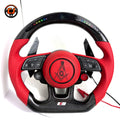 Carbon Fiber Audi Steering Wheel for A1 A3 A4 A5 A6 A7 C6 C7 S3 S4 S5 S7 Q3 Q5 Q7 SQ5 RS RS3 RS5 RS6 B8 B9 8P 8V R8 TT -CJ Mod Garage 102