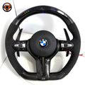 Carbon Fiber Steering Wheel for BMW F10 F11 F15 F18 F20 F23 F25 F30 F32 F35 F40 F80 E84 E87 E90 E92 E93 2005~2019-CJ Mod Garage 1