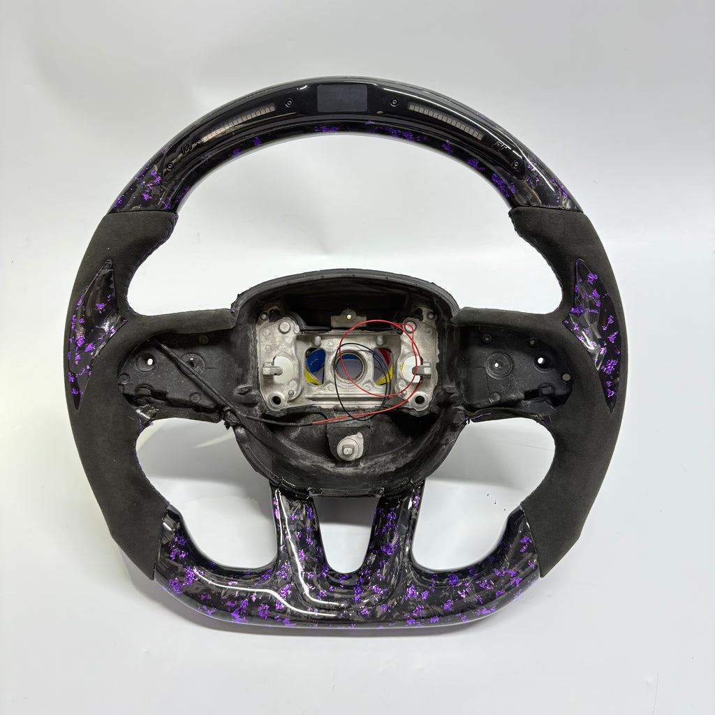 For Dodge Charger Challenger Hellcat Charger Durango SRT RT GT 2015-2023 Carbon Fiber Steering Wheel - CJ Mod Garage 63