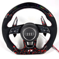 Carbon Fiber Audi Steering Wheel for A1 A3 A4 A5 A6 A7 C6 C7 S3 S4 S5 S7 Q3 Q5 Q7 SQ5 RS RS3 RS5 RS6 B8 B9 8P 8V R8 TT -CJ Mod Garage 74