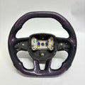 For Dodge Charger Challenger Hellcat Charger Durango SRT RT GT 2015-2023 Carbon Fiber Steering Wheel - CJ Mod Garage 75