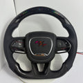 For Dodge Charger, Challenger, Hellcat Charger, Durango SRT, RT GT 2015-2023 Carbon Fiber Steering Wheel - CJ Mod Garage 3