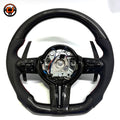 BMW F Series carbon fiber steering wheel compatible with E90 E92 E93 models