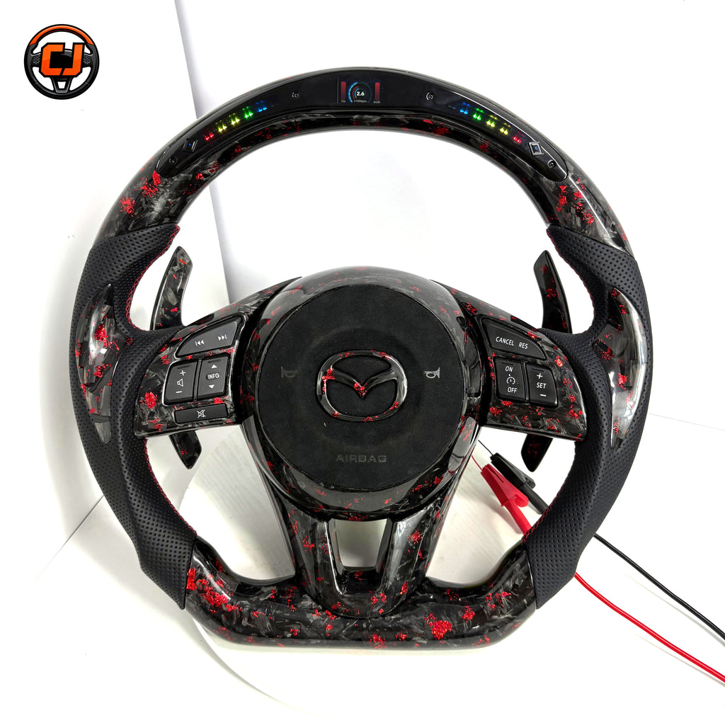 RGB LED Mazda Steering Wheel

Red Flakes Carbon Fiber Steering Wheel

red flakes

Performance Mazda 3 Steering Wheel

paddle shifters

Mazda Steering Wheel with Paddle Shifters

Mazda BP generation

Mazda BP Carbon Fiber Steering Wheel

Mazda Axela

Mazda 3 Steering Wheel Replacement

Mazda 3 Interior Carbon Fiber Upgrade

Mazda 3 Custom Steering Wheel

Mazda 3 BP Sport Steering Wheel

Mazda 3 Axela BP Steering Wheel

Mazda 3

LED steering wheel

Forged Carbon Fiber Mazda 3 Steering Wheel

forged carbon fib