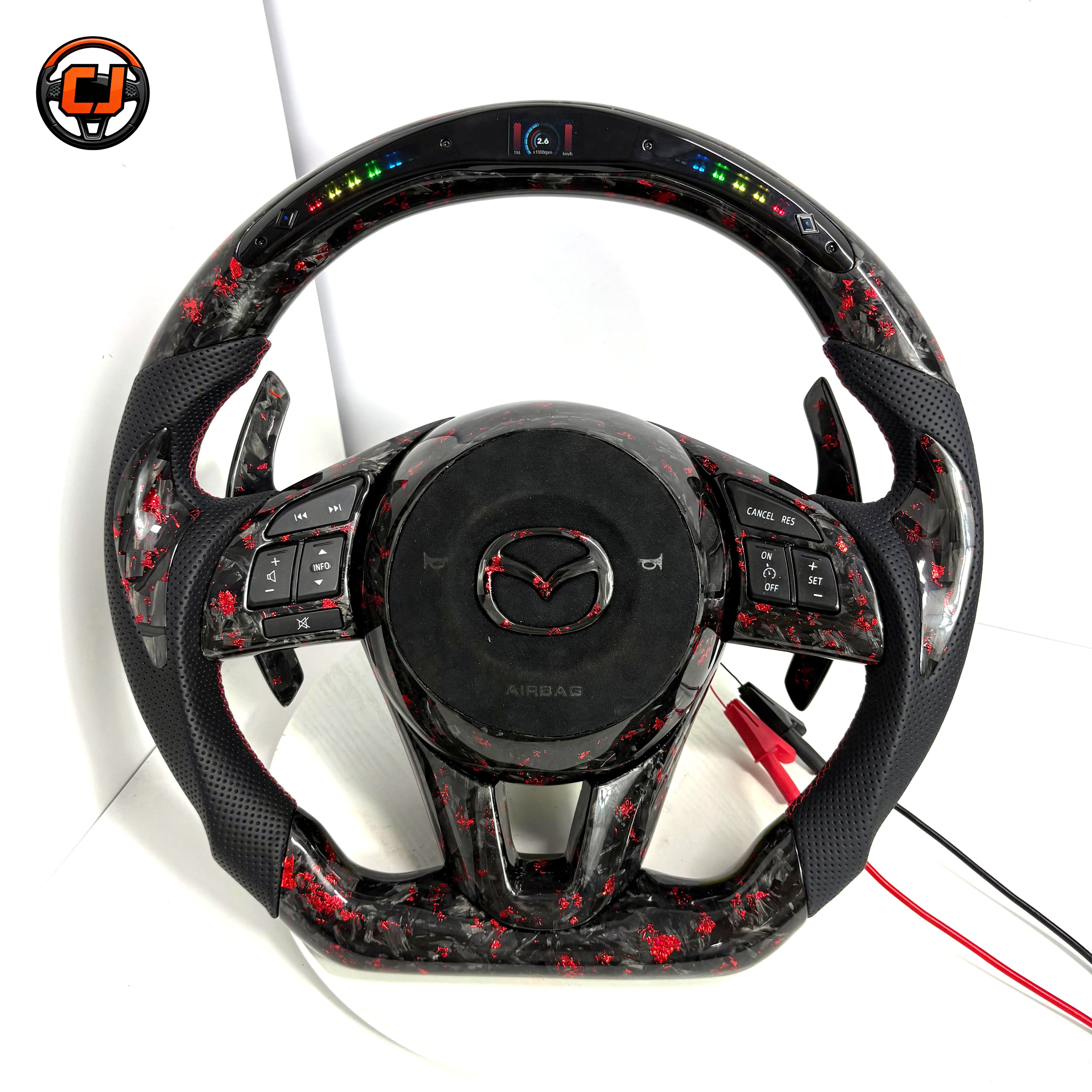 RGB LED Mazda Steering Wheel

Red Flakes Carbon Fiber Steering Wheel

red flakes

Performance Mazda 3 Steering Wheel

paddle shifters

Mazda Steering Wheel with Paddle Shifters

Mazda BP generation

Mazda BP Carbon Fiber Steering Wheel

Mazda Axela

Mazda 3 Steering Wheel Replacement

Mazda 3 Interior Carbon Fiber Upgrade

Mazda 3 Custom Steering Wheel

Mazda 3 BP Sport Steering Wheel

Mazda 3 Axela BP Steering Wheel

Mazda 3

LED steering wheel

Forged Carbon Fiber Mazda 3 Steering Wheel

forged carbon fib
