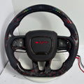 For Dodge Charger, Challenger, Hellcat Charger, Durango SRT, RT GT 2015-2023 Carbon Fiber Steering Wheel - CJ Mod Garage 7