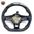 VW Golf GTI Mk7 Mk7 5 2013 to 2020 LED carbon fiber steering wheel shell rear view CJ Mod Garage