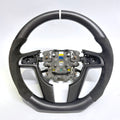FOR Holden VE/Pontiac G8 Steering Wheel - Matte Black Carbon Fiber & Black Alcantara - CJ Mod Garage