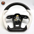 Carbon Fiber Audi Steering Wheel for A1 A3 A4 A5 A6 A7 C6 C7 S3 S4 S5 S7 Q3 Q5 Q7 SQ5 RS RS3 RS5 RS6 B8 B9 8P 8V R8 TT -CJ Mod Garage 93