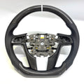 FOR Holden VE/Pontiac G8 Steering Wheel - Black Carbon Fiber & Black Perforated Leather - CJ Mod Garage