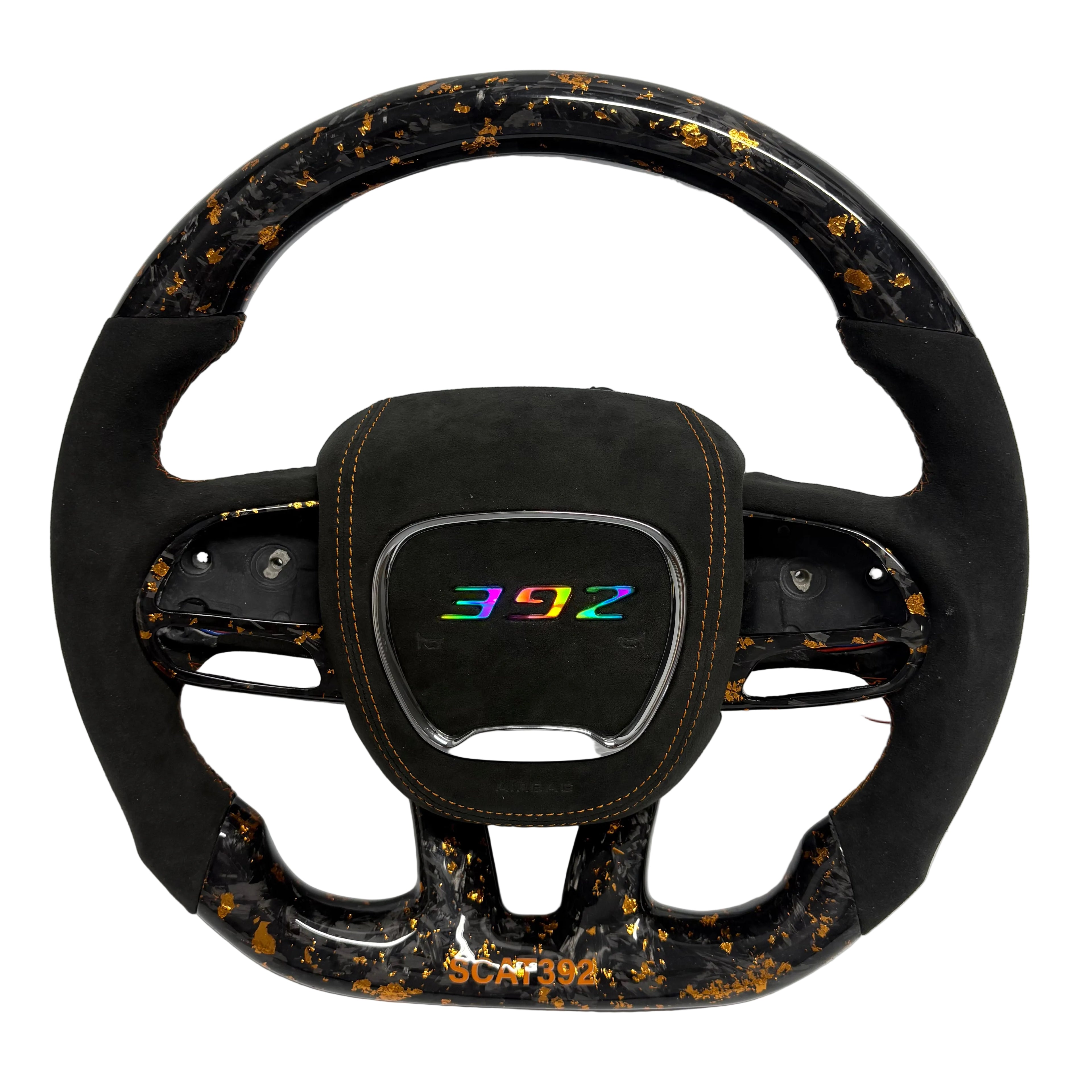 For Dodge Charger, Challenger, Hellcat Charger, Durango SRT, RT GT 2015-2023 Carbon Fiber Steering Wheel - CJ Mod Garage 19