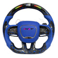 For Dodge Charger, Challenger, Hellcat Charger, Durango SRT, RT GT 2015-2023 Carbon Fiber Steering Wheel - CJ Mod Garage 23