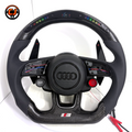 Carbon Fiber Audi Steering Wheel for A1 A3 A4 A5 A6 A7 C6 C7 S3 S4 S5 S7 Q3 Q5 Q7 SQ5 RS RS3 RS5 RS6 B8 B9 8P 8V R8 TT -CJ Mod Garage 91