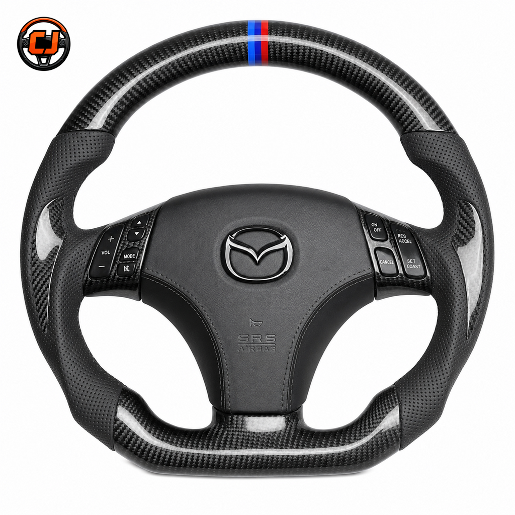 White Side Trim Steering Wheel

white side trim

Tri-Color Stripe Steering Wheel

tri-color stripe

Performance Mazda Steering Wheel

Mazda Steering Wheel Replacement

Mazda Sport Steering Wheel

Mazda RX-8 Carbon Fiber Steering Wheel

Mazda RX-8

Mazda Interior Carbon Fiber Upgrade

Mazda Axela

Mazda Atenza

Mazda 6 Carbon Fiber Steering Wheel

Mazda 6

Mazda 5 Carbon Fiber Steering Wheel

Mazda 5

Mazda 3 Carbon Fiber Steering Wheel

Mazda 3

Gloss Carbon Fiber Mazda Steering Wheel

gloss carbon fiber

C