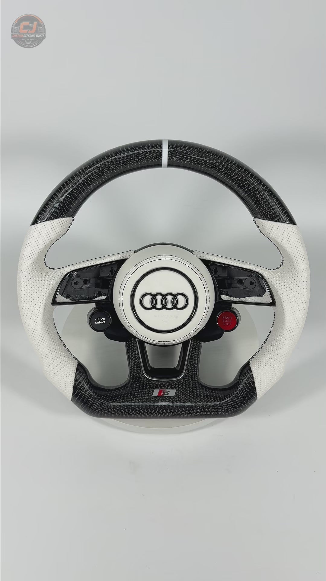 Carbon Fiber Audi Steering Wheel for A1 A3 A4 A5 A6 A7 C6 C7 S3 S4 S5 S7 Q3 Q5 Q7 SQ5 RS RS3 RS5 RS6 B8 B9 8P 8V R8 TT -CJ Mod Garage 79