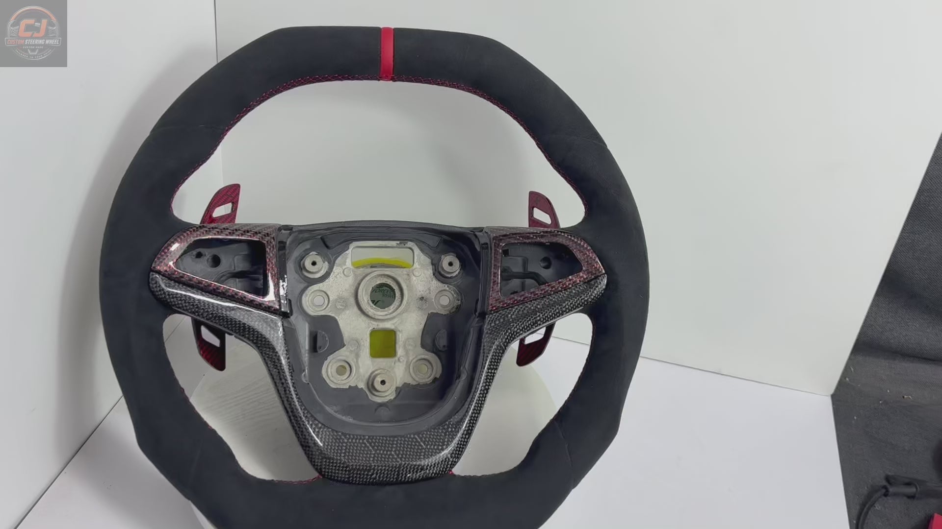 FOR Holden VF HSV CHEVY SS SSV SV6 2013-2017 Carbon Fiber Steering Wheel - CJ Mod Garage 8