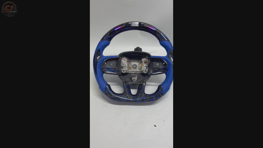 For Dodge Charger Challenger Hellcat Charger Durango SRT RT GT 2015-2023 Carbon Fiber Steering Wheel - CJ Mod Garage 60